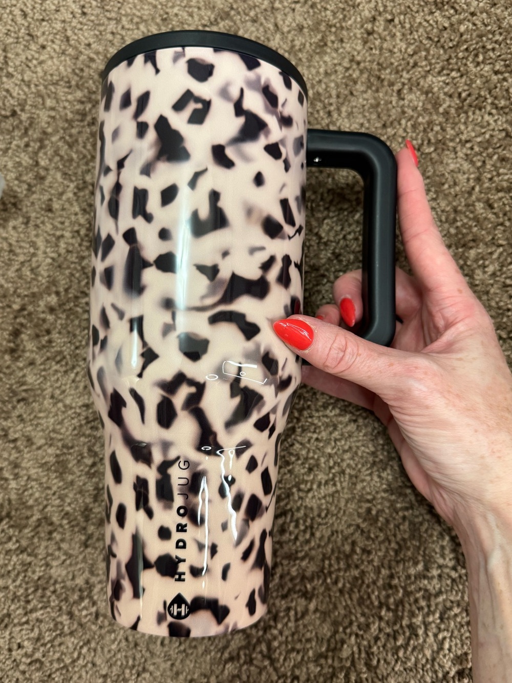 HydroJug X Rylee Arnold Blonde Tortoise 32 oz Traveler
